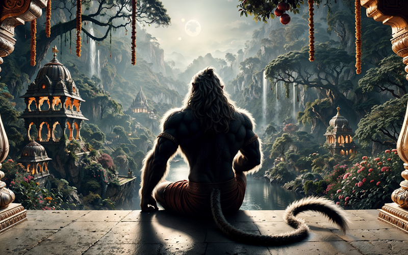 A Lone Flame in the Darkness: Hanuman's Discovery of Sita in Ashoka Vatika
