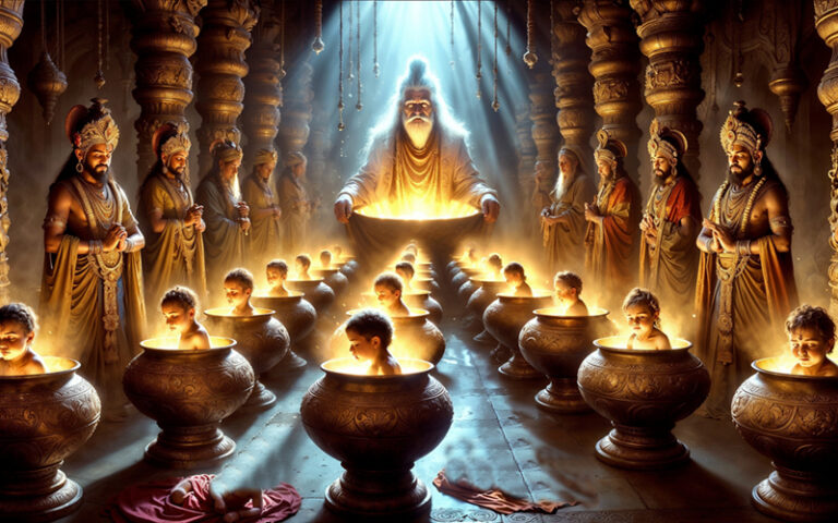 A Prophecy of Doom: The Miraculous and Ominous Birth of the Kauravas