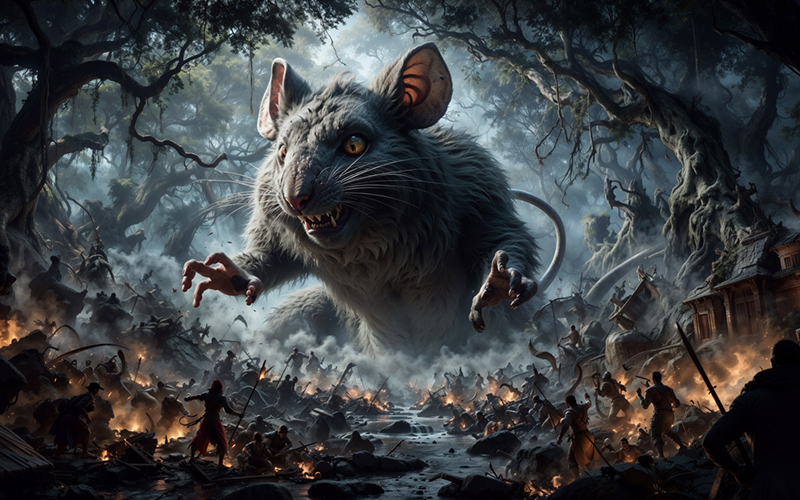 The Curse of Krauncha & Ganesha's Vahana