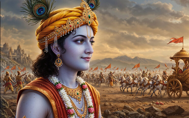 The Great Question: Why Didn't Lord Krishna Stop the Mahabharata War?