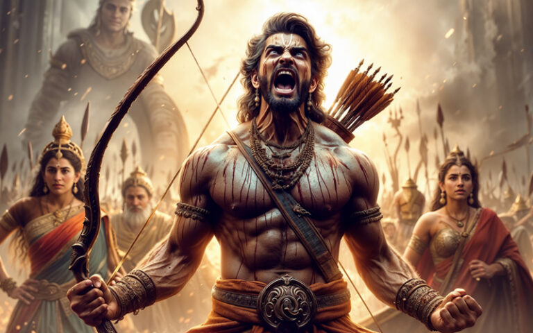 Why Arjuna’s Vow Almost Backfired: A Mahabharata Lesson on Silence & Strategy
